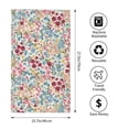 thumbnail image 4 of Kdxio Hand Towel Trendy Floral Design for Bathroom Kitchen Fingertip Bath Towels 27.5 x 16 Inch Home Hotel Gym Laundry Room, 4 of 9