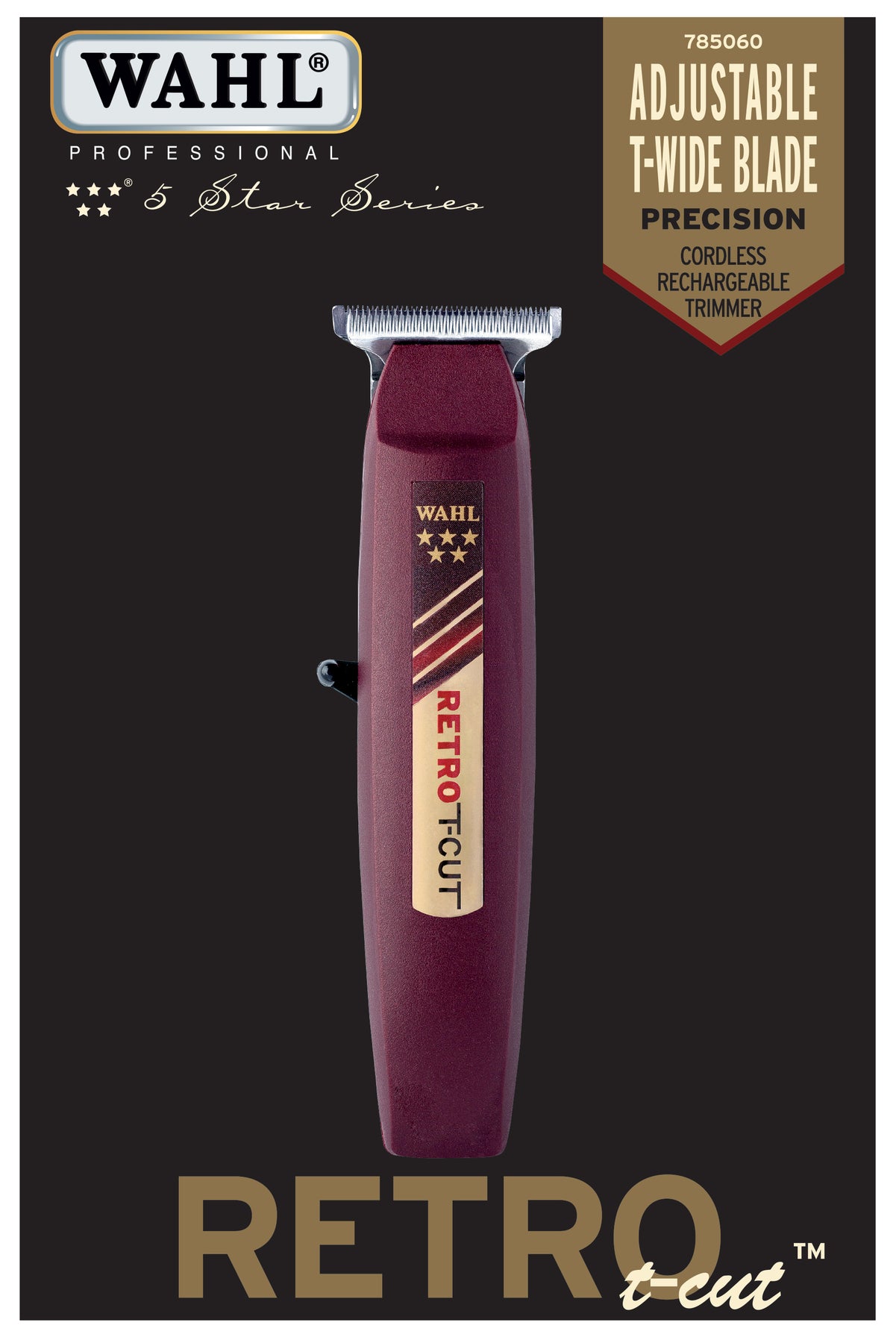 Wahl Professional 5-Star Series Cordless Retro T-Cut Trimmer