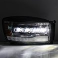 thumbnail image 3 of AlphaRex 06-08 Dodge Ram NOVA-Series LED Projector Headlights Alpha-Black, 3 of 7