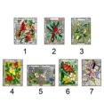 thumbnail image 3 of Lishi Bird Lovers: Hummingbird Stained Glass Window Hangings and Decorations (7.8inch), 3 of 4