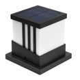 thumbnail image 1 of Miangastore Pillar Lights Outdoor Post Light Fixture Black 1Set 5.2X5.2X5.2In Abs, 1 of 8