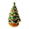 thumbnail image 1 of Hand Painted Jewelry Trinket Box Ornament Figurines with Rhinestones Enamel Vintage Style for Desktop Home Decor, 1 of 8