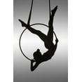 thumbnail image 2 of Naman, David 11x14 Black Ornate Wood Framed with Double Matting Museum Art Print Titled - The Aerialist, 2 of 4