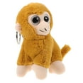 thumbnail image 2 of 1Pcs Plush Monkey Keychain Cute And Fun Golden Stuffed Animal For Backpacks, 2 of 8