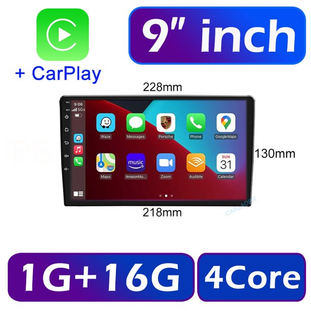 Radio de coche 2 din 7 9 10 "reproductor Multimedia Android GPS WIFI Auto CarPlay para Toyota Volkswagen Hyundai Kia Nissan Honda Lada Ford Tan Jianjun unisex