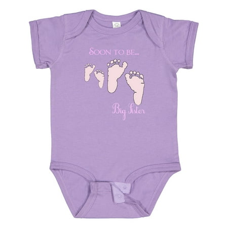 

Inktastic Soon to Be Big Sister Gift Baby Girl Bodysuit