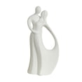 thumbnail image 3 of Abstract Couple Statue Minimalist Hugging Decorative Ornament Nordic Sculpture Lover for Bookshelf Table Cafe Office A, 3 of 8