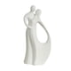 thumbnail image 3 of Estatua de pareja, figura de pareja de amantes, escultura decorativa coleccionable de abrazos para A, 3 of 9