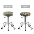 thumbnail image 5 of Round Bar Stool Seat Covers, Beer2 Elastic Round Chair Cover Stool Seat Slipcover Bar Stool Cushions Round Pad for 12-14 inch, 5 of 7