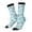 2 Black-1, variant on Sailboats Anchors Pattern Sport Socks for Women and Men Crew Socks Sporty Calf Socks Casual Socks
