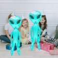 thumbnail image 2 of MOVTOTOP 1Set Alien Balloon Inflatable Toys For Children And Adults Halloween Party And Beach Games Use, 2 of 8