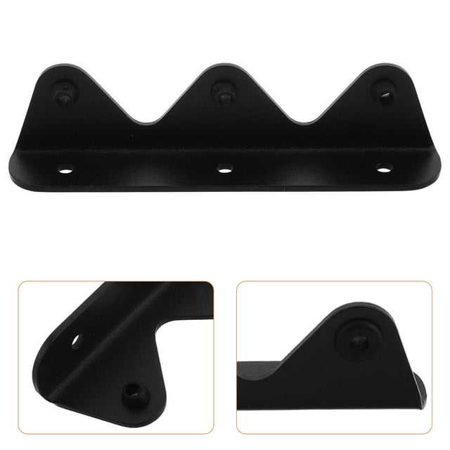 BESTYASH 1 Pair RV Parts Black RV Cabinet Anti Dropping Baffle Board for Effective Storage Solutions