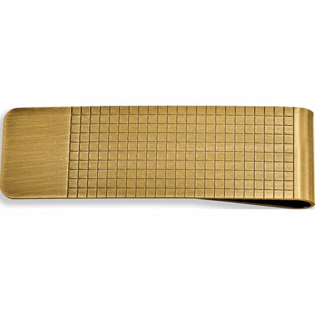 Fashion Antique Brass Etched Design Money Clip (4 X 2.5) Made In China -Jewelry By Sweet Pea