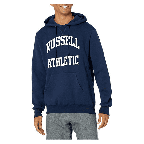 Russell Athletic Men's Dri-Power Fleece Hoodie, Dark Navy, Size XXL