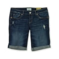 thumbnail image 1 of Aeropostale Women's Bermuda Jean Shorts, 1 of 2