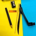thumbnail image 2 of 3Pcs Math Geometry Compasses Drafting Compasses Carpenter Compass for Office Home School, 2 of 9