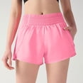 thumbnail image 2 of yillto Women Athletic Shorts Quick Dry Loose Running Shorts with Pockets High Elastic Waist Sport Shorts, 2 of 7