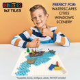 thumbnail image 2 of Azulejos Minizfigs Blanco 1X2 | 550 piezas | Conjunto de juguetes de construcción a granel, ideal para puntos, bloques de agua, mosaico, pieza educativa para el aula, 3069 | 100% compatible con todas, 2 of 4