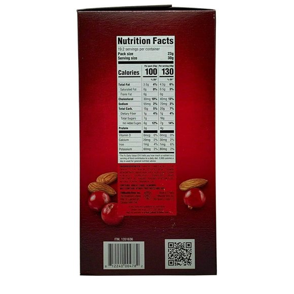 Thin Addictives Cranberry Almond Thins