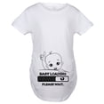 thumbnail image 3 of gakvov Maternity Shirts For Pregnant Women Plus Size Mama Shirt Pregnancy Announcement Shirts Funny Print Short Sleeve Cute Pregnancy Top, 3 of 8