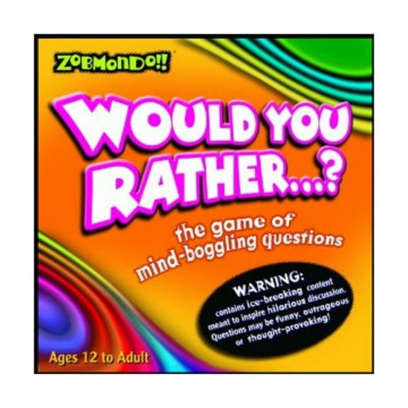 Zobmondo Entertainment Would You Rather...? New