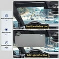 thumbnail image 6 of Left And Right Sun Visor Compatible With Highlander 2004-2007 The Sun Visor Replaces OEM Numbers: 74320-48260-A0 And 74310-48220-A0,without Light-beige-Pairs, 6 of 6