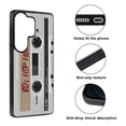 thumbnail image 2 of WIRESTER Shockproof Soft Rubber Cover Case for Samsung Galaxy S26 Ultra 6.9" 2026, Retro White Cassette Tape Hip Hop, 2 of 5
