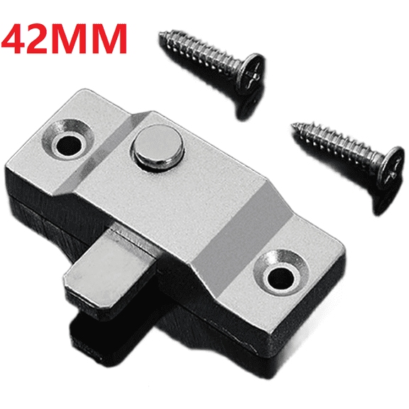 Stainless Steel Folding Window Latch Lock Security Lock for Sliding Doors Glass