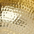thumbnail image 2 of Creative Co-Op Round Hammered Metal Bowl, Gold Finish, 2 of 4