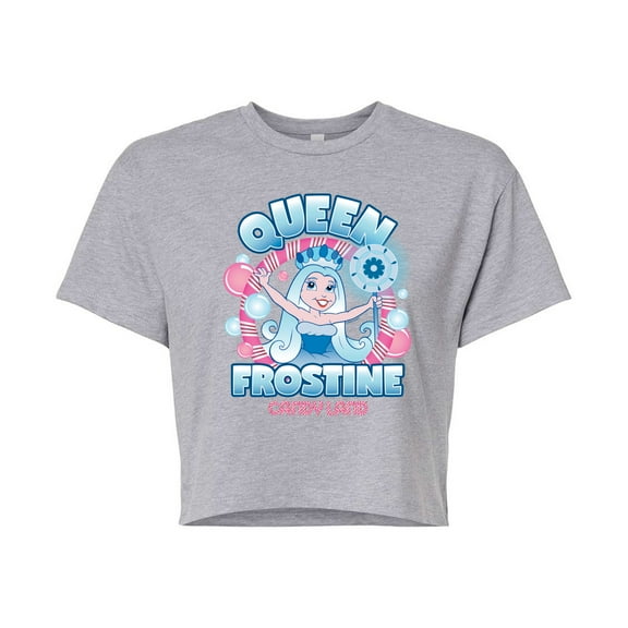 Candy Land - Queen Frostine - Junior's Cropped Tee