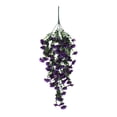 thumbnail image 2 of Safeglitz Three-Color Petunia Wall Hanging Vine, Artificial Flowers for Outdoor Decor, Lifelike Blooms for Porches & Gardens, UV-Resistant Material for Year-Round Vibrant Display, 1PC, 2 of 9