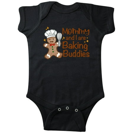 

Inktastic Mommy And I Are Baking Buddies Gift Baby Boy or Baby Girl Bodysuit