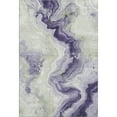 thumbnail image 2 of Addison Rugs Mayfield Premium Machine Washable Transitional Swirls Lavender Rectangle Rug, 9' x 12', 2 of 7