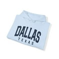 thumbnail image 4 of Dallas Texas TX Trip Vacation Moving Hoodie, Gifts, Hooded Sweatshirt, 4 of 4