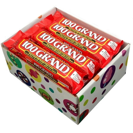 100 Grand Candy Bars, 1.5-Ounce Bars (Pack of 16) By CandyLab