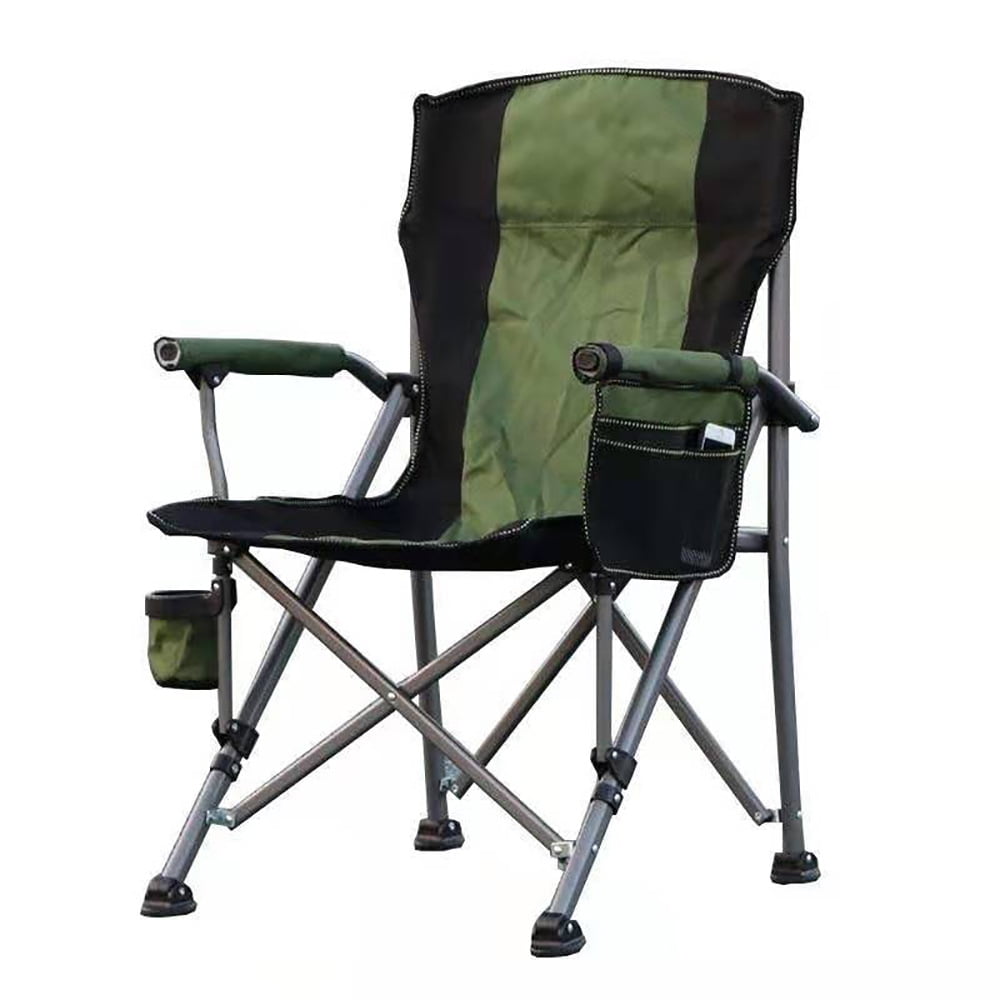 GigaTent Double Outdoor Chairs 2 Side by Side Folding Quad Camping Seats Black Walmart