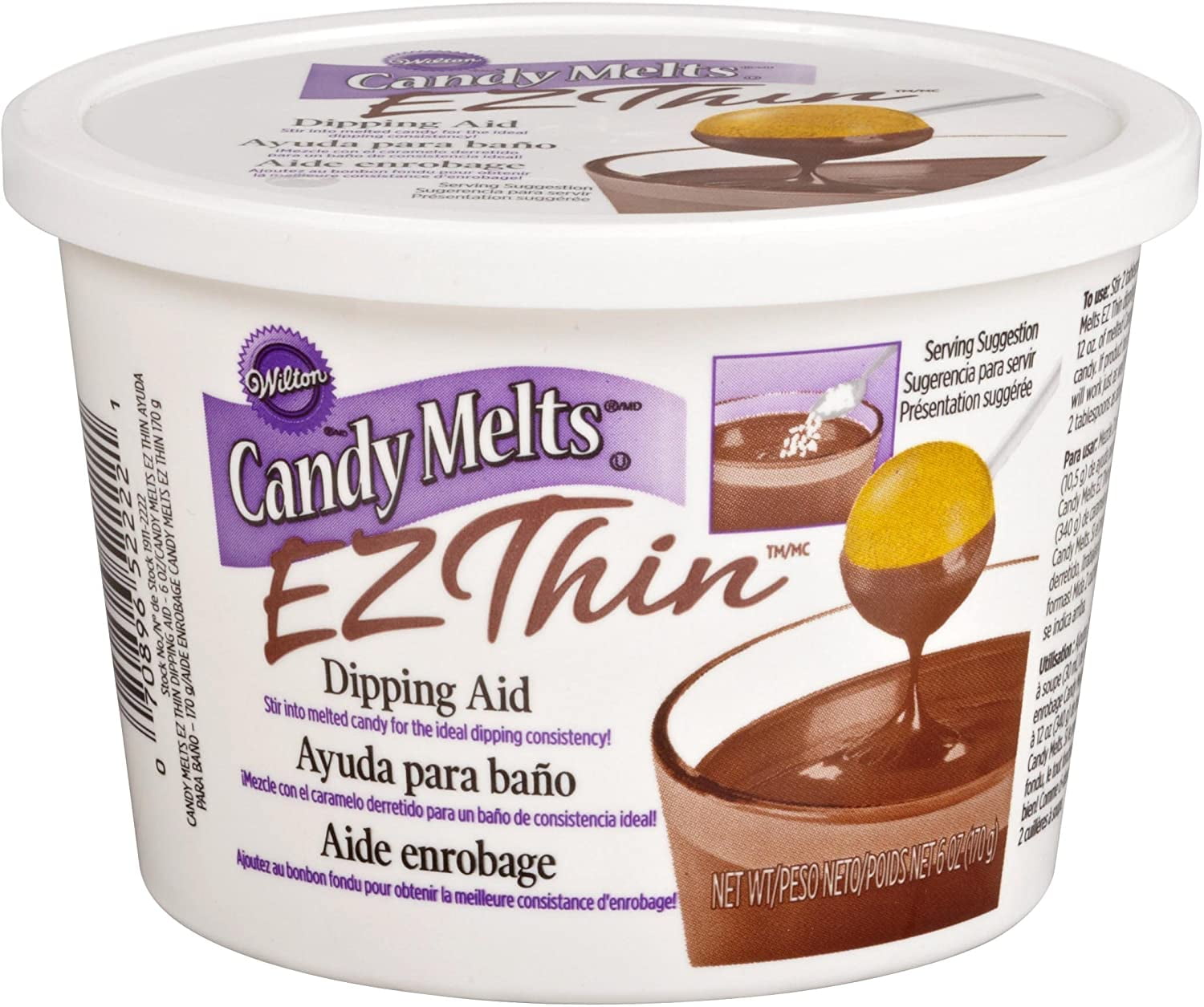 Wilton 19112222 Candy Melts Ez Thin