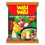 Wai Wai Oriental Noodles Instant Ramen, 1.93 Oz (Pack of 10)