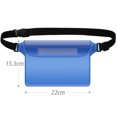 thumbnail image 3 of Lixmnse Universal Waterproof Phone Pouch with Neck Strap - for iPhone & Android, Touch-Sensitive Dry Bag for Swimming, Fishing, Beach, Kayaking, Fits Devices up to 6.5 Inches Multicolor, 3 of 6
