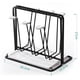 thumbnail image 4 of Escurridor de tazas, soporte para tazas, colgador dorado para vasos de mesa. Negro, 4 of 7