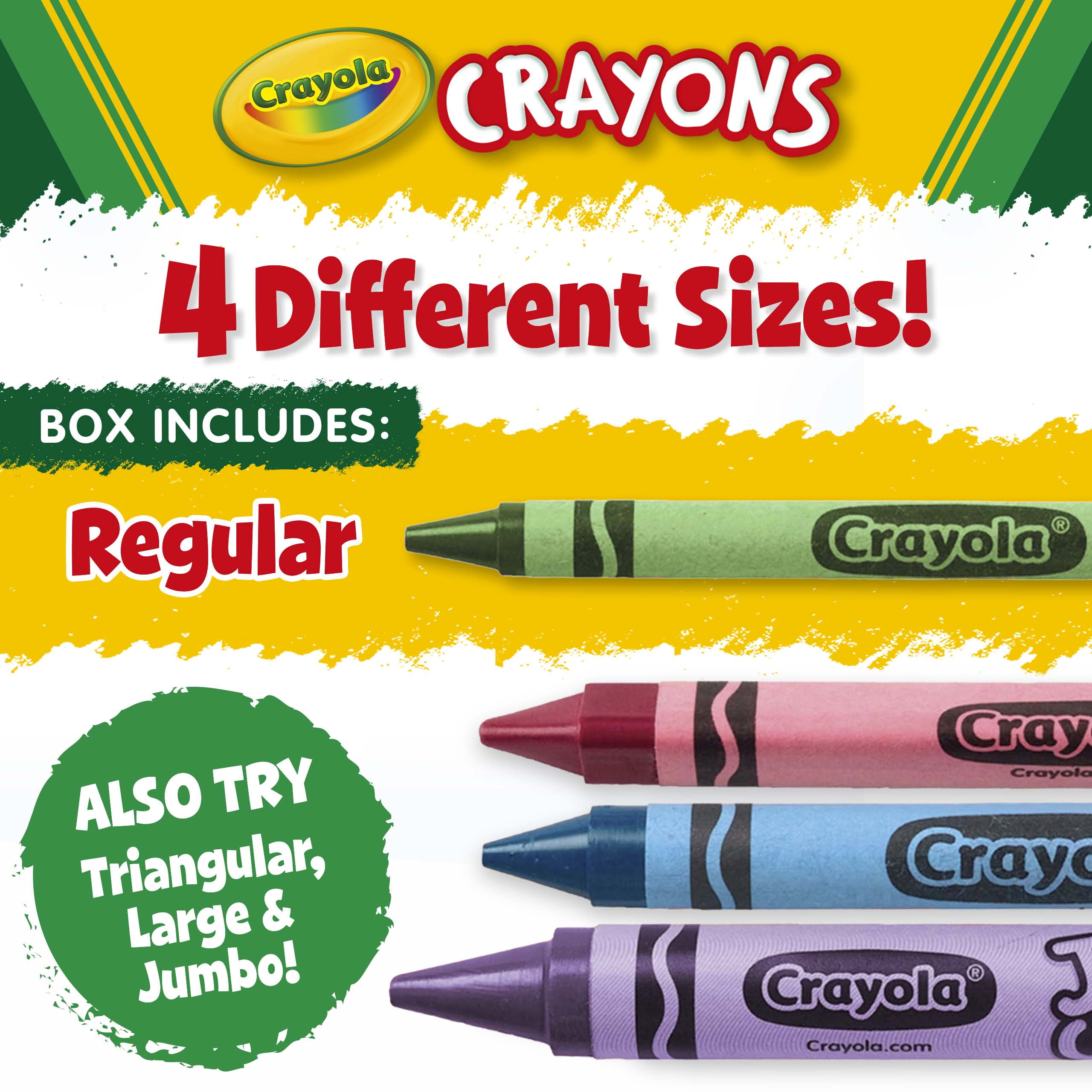 Triangular Crayons - 24 pack 4136