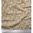 thumbnail image 1 of Soimoi Polyester Crepe Fabric Leaves & Floral Artistic Fabric Prints by Yard 52 Inch Wide, 1 of 3