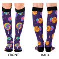 thumbnail image 4 of FORMRS Womens Knee High Socks Casual Long Thick Travel Daily Wear, 1 Pair, Candy Carnival, 4 of 6