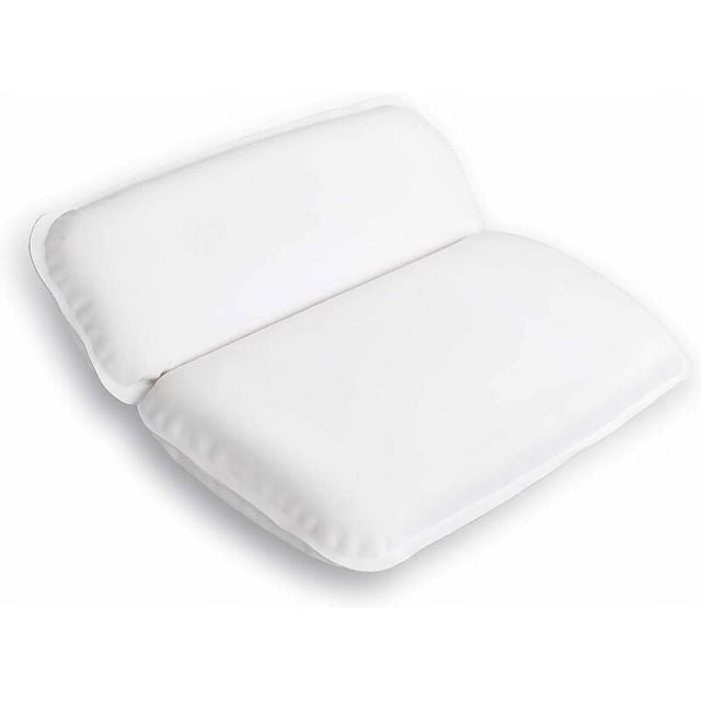 Spa Pillow for Tub, Premium Large Suction Cups Securely in Place, Ergonomic Design Supports Head and Neck, Easy to Clean and Suitable for All Bath Settings
