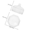 thumbnail image 2 of Phenofice Sugar Bowl Glass Dust-proof for Office Workers 1Set, 2 of 7