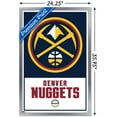thumbnail image 3 of NBA Denver Nuggets - Logo 21 Wall Poster, 22.375" x 34", Framed, 3 of 3