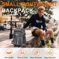 thumbnail image 2 of Mochila de senderismo impermeable y ligera SFIUYDS 35L (Gris), 2 of 8