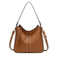 thumbnail image 1 of Bolso Hobo Montana West MWC-128-BR para mujer de piel vegana, 1 of 7