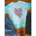 thumbnail image 3 of Graffiti Style Happy Dead Faces Tie Dye Cyclone Women -Image by Shutterstock, Female Large, 3 of 4