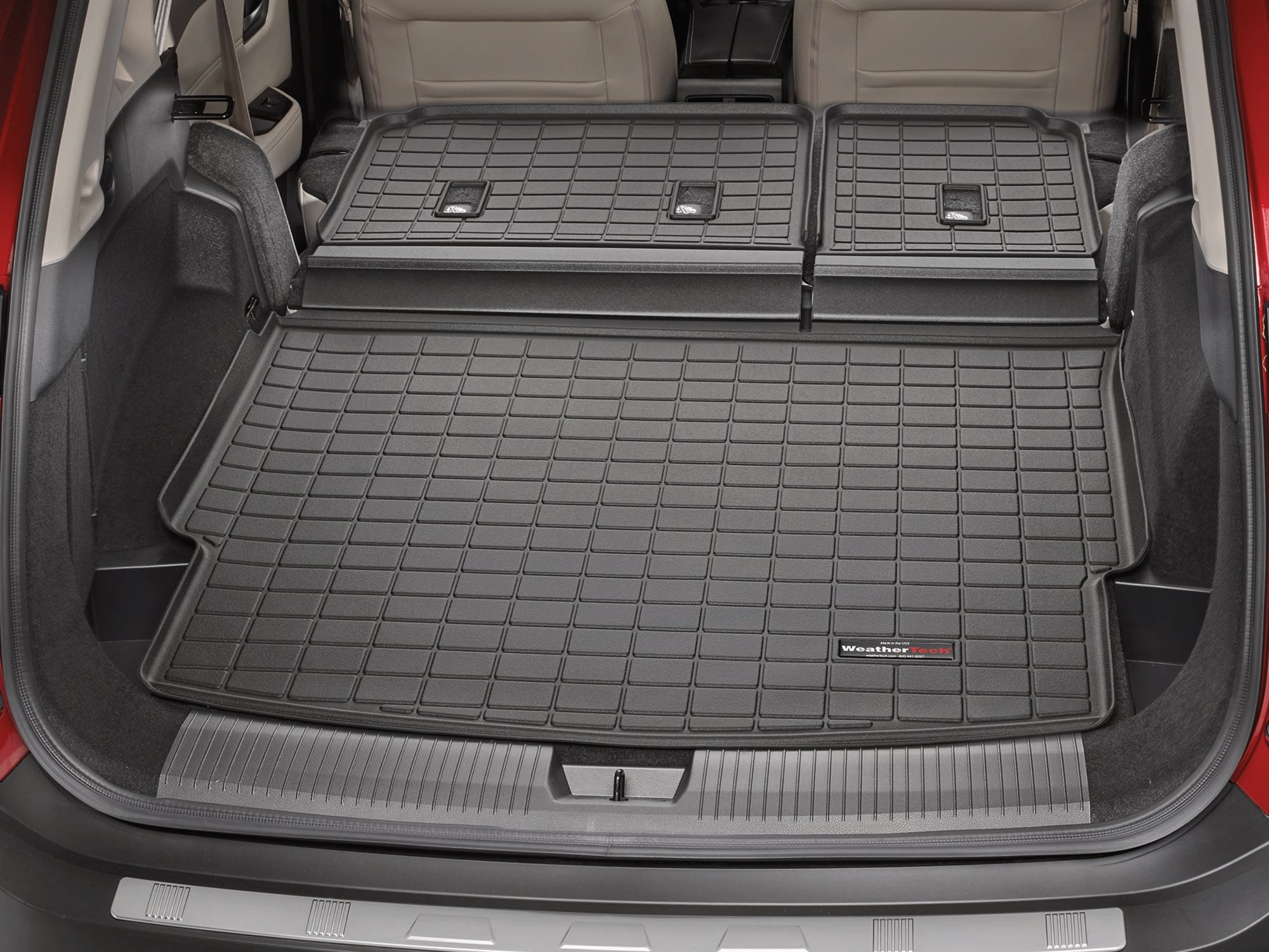 WeatherTech Cargo Liner HP compatible with Ford Edge, Edge ST - Behind 2nd Row Grey